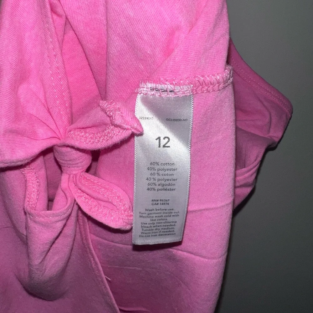 Justice Girls Pink Flamingo Tank Top NWOT
